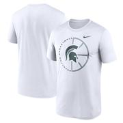 Michigan State Nike Legend Basketball Icon Tee